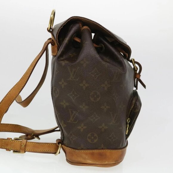 LOUIS VUITTON Monogram Montsouris MM Backpack - Picture 4 of 16